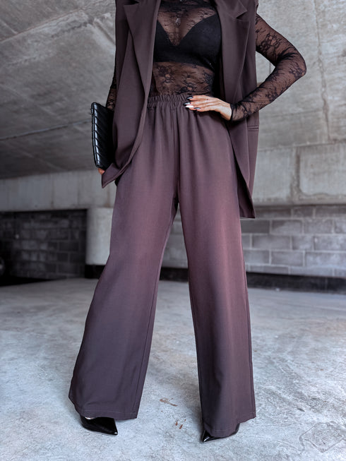 Komplekts "INTENSE 22666" - veste + bikses - CHOCO
